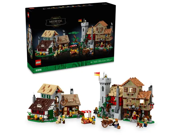 Medieval Town Square — 1