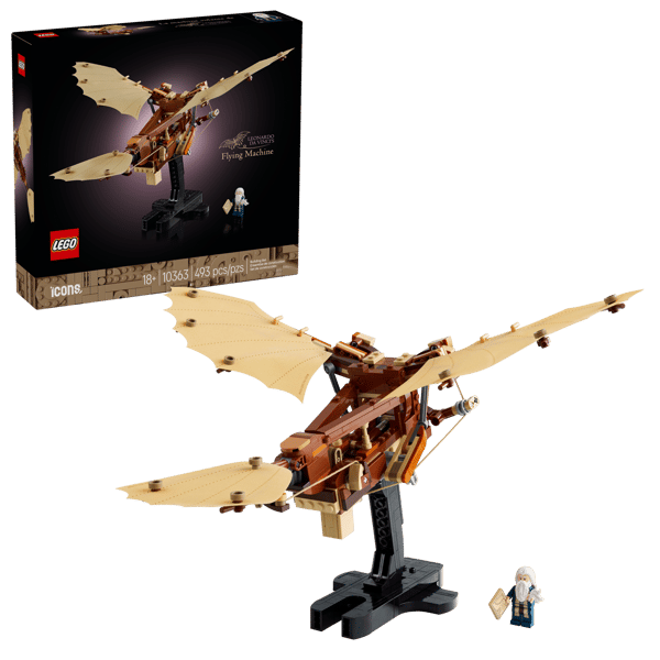 Leonardo da Vinci's Flying Machine