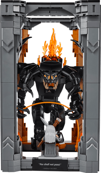 The Lord of the Rings: Balrog Book Nook — 2