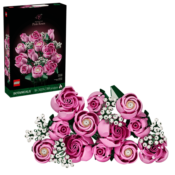 Bouquet of Pink Roses — 1