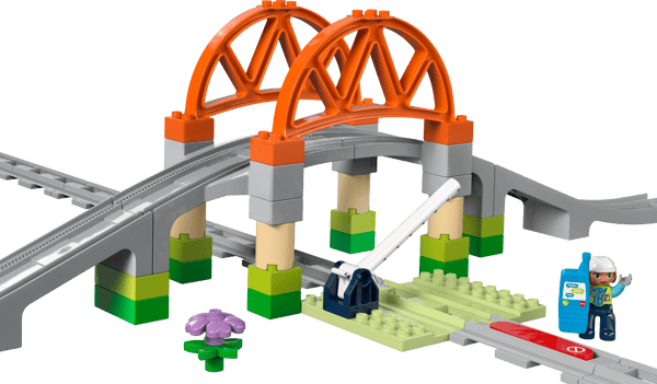 Train Bridge and Tracks Expansion Set — 2