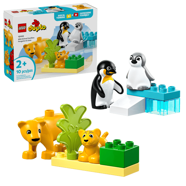 Wild Animal Families: Penguins & Lions — 1