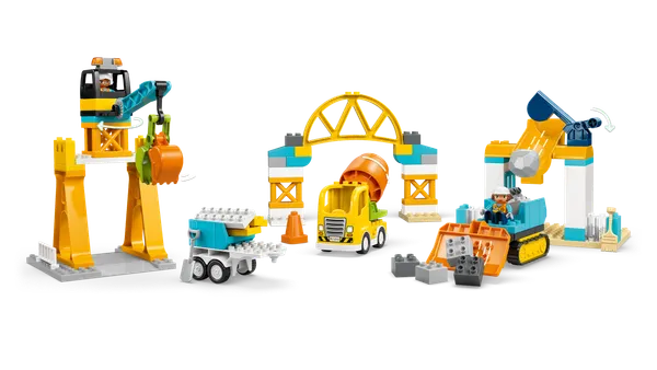 3 in 1 Construction Site and Vehicles — 3