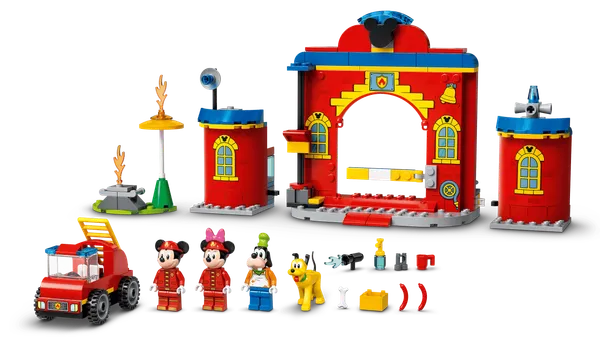 Mickey & Friends Fire Truck & Station — 4