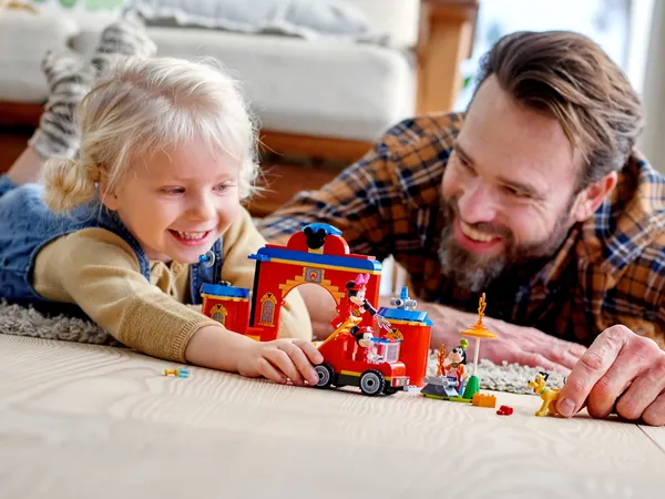 Mickey & Friends Fire Truck & Station — 9