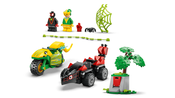 Spin and Electro Dinosaur Vehicle Chase — 3