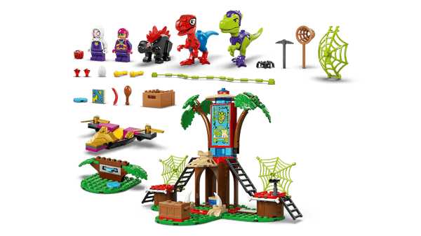 Spidey and Gobby's Raptor Battle at Tree House HQ — 3
