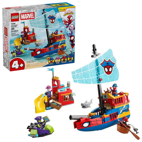 Team Spidey Pirate Ship — 1