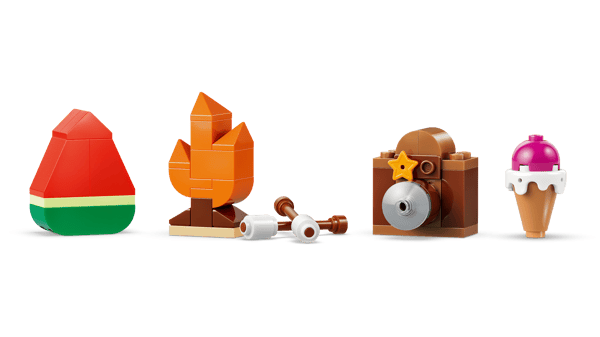 Brick-Built Bluey Family — 3