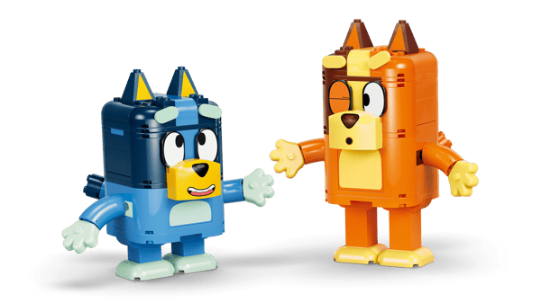Brick-Built Bluey Family — 4