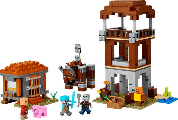 The Pillager Outpost and Ravager — 2
