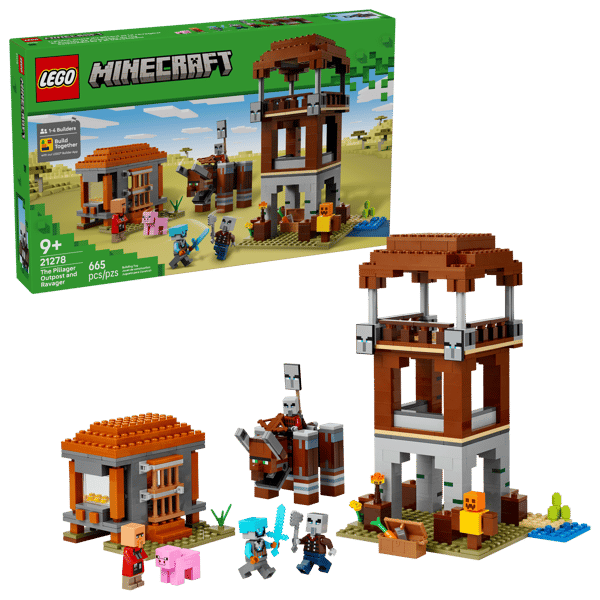 The Pillager Outpost and Ravager — 1