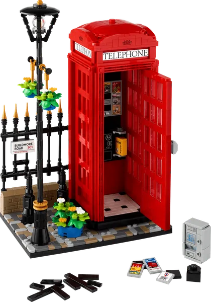 Red London Telephone Box — 2