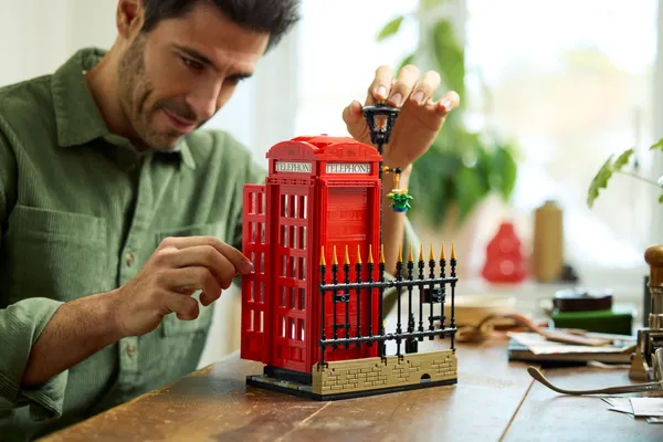 Red London Telephone Box — 11