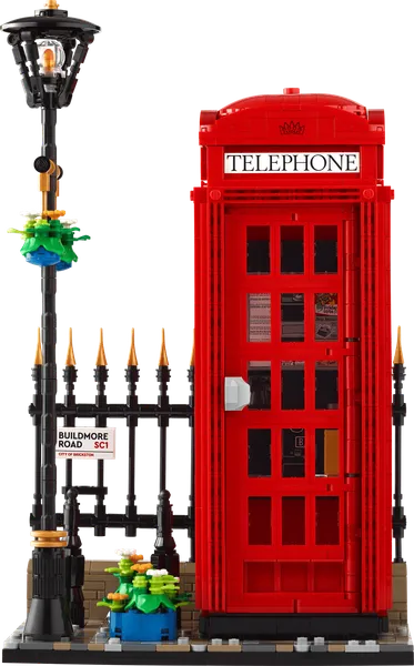 Red London Telephone Box — 3
