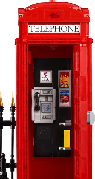 Red London Telephone Box — 8