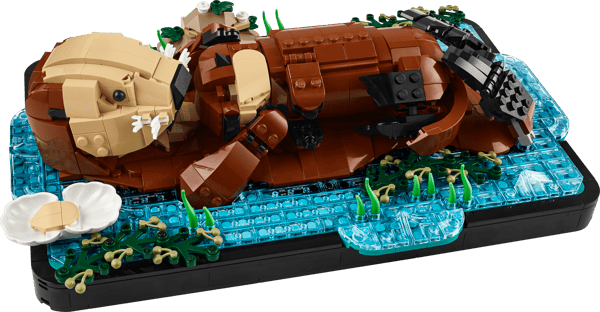 Floating Sea Otters — 2