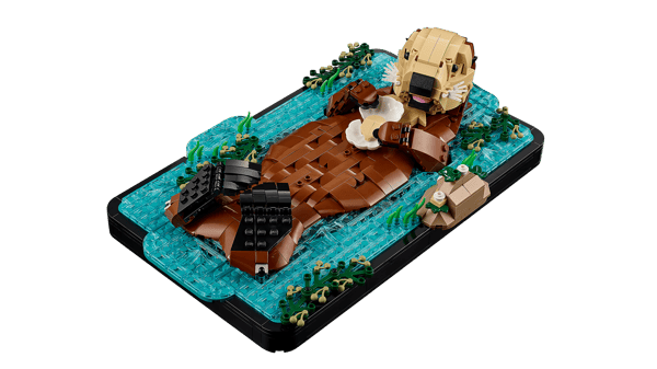 Floating Sea Otters — 3