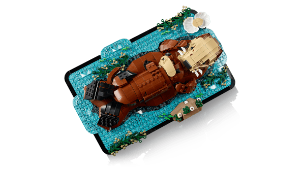 Floating Sea Otters — 4