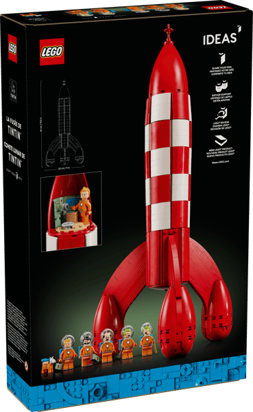 Tintin Moon Rocket — 16