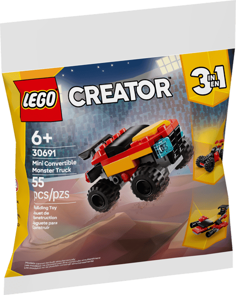 Mini Convertible Monster Truck