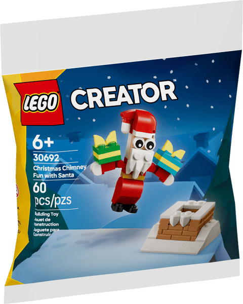 Christmas Chimney Fun with Santa — 1