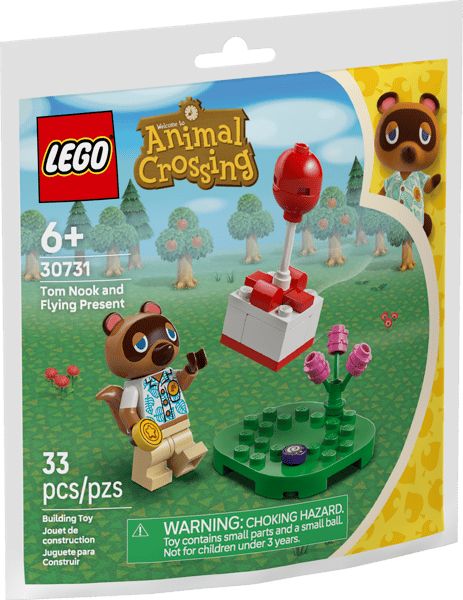 Tom Nook and Flying Present