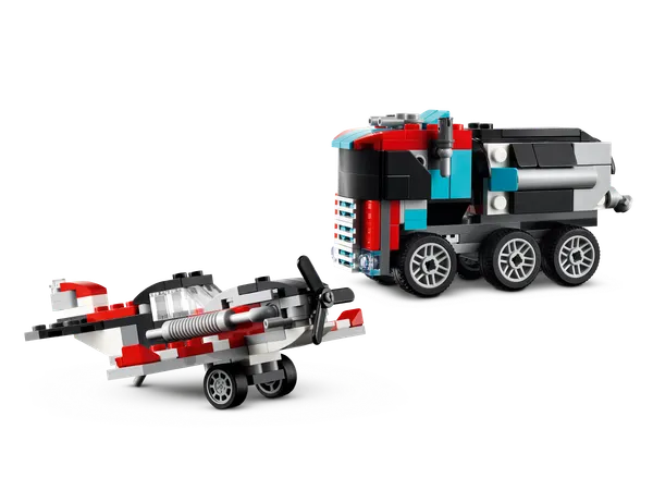 Flatbed Truck with Helicopter — 4