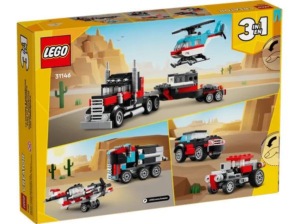 Flatbed Truck with Helicopter — 8