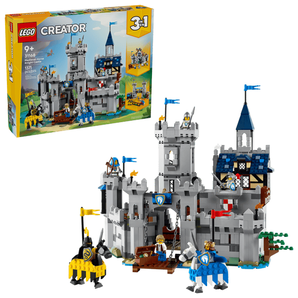 Medieval Horse Knight Castle