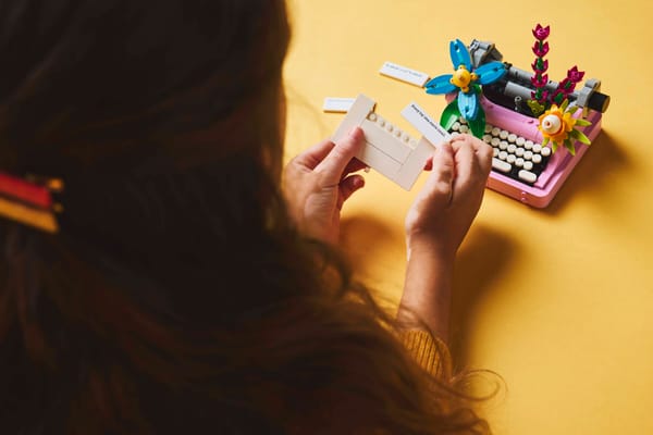 Typewriter with Flowers — 7