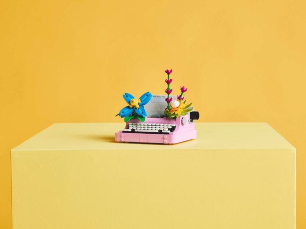 Typewriter with Flowers — 8