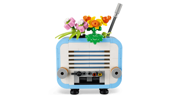 Record Player with Flowers — 4