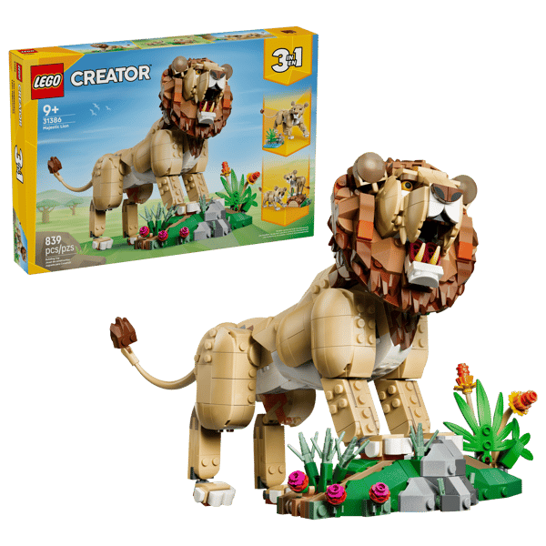 Wild Animals: Majestic Lion — 1