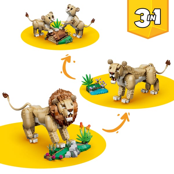 Wild Animals: Majestic Lion — 3