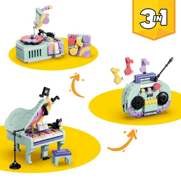 Music Decor Piano with Cat — 3