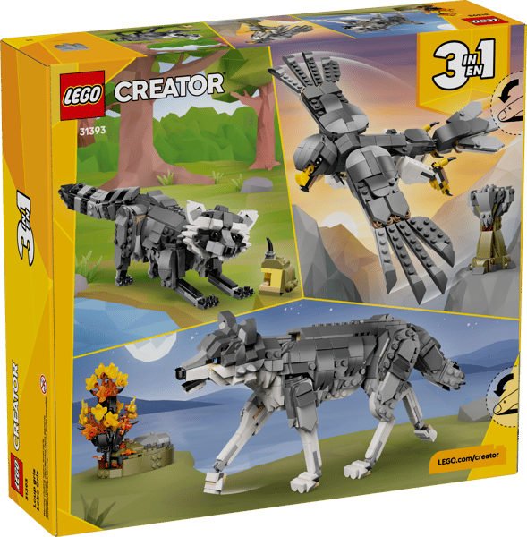 Forest Animals: Gray Wolf — 15