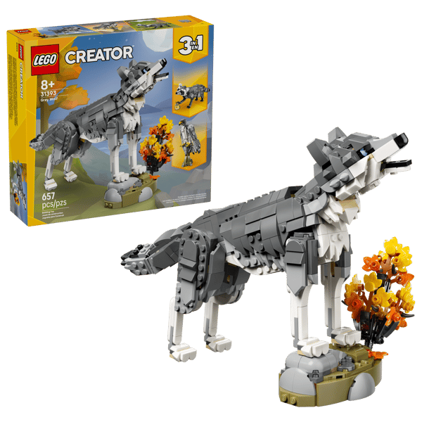 Forest Animals: Gray Wolf — 1