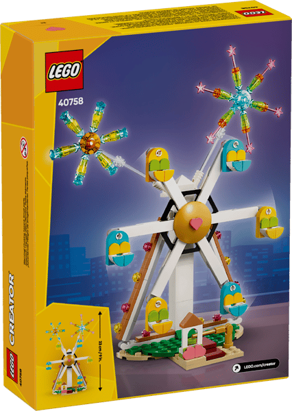 Celebration: Ferris Wheel with Fireworks — 4