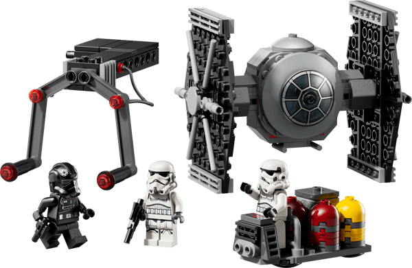 TIE Fighter with Imperial Hangar Rack — 2