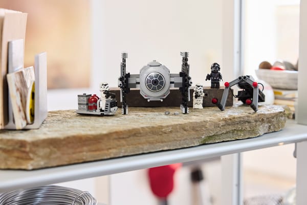 TIE Fighter with Imperial Hangar Rack — 3
