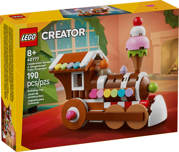 Celebration Series: Gingerbread Train Ornament — 1
