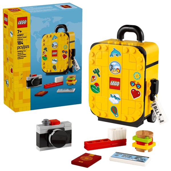 Yellow Travel Suitcase — 1