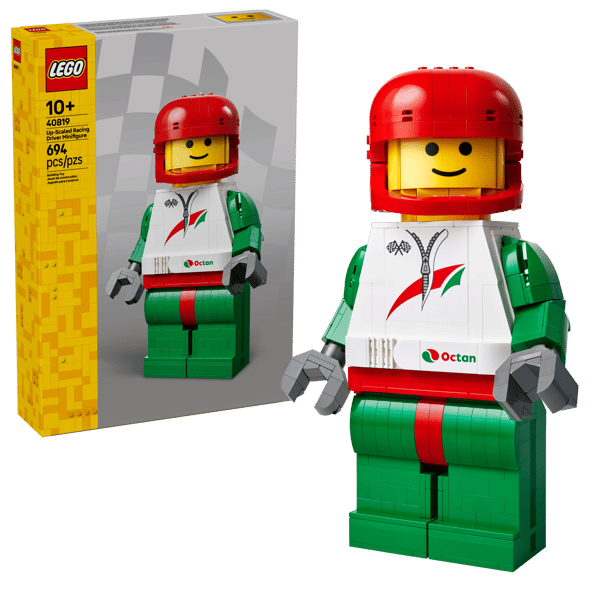Up-Scaled Racing Driver Minifigure — 1