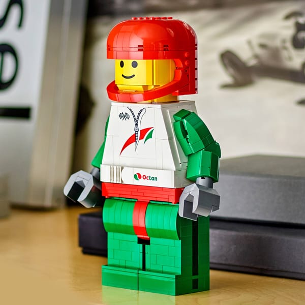 Up-Scaled Racing Driver Minifigure — 5