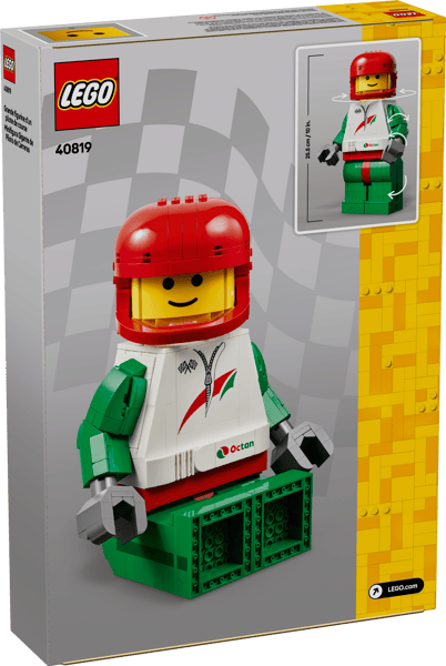 Up-Scaled Racing Driver Minifigure — 6