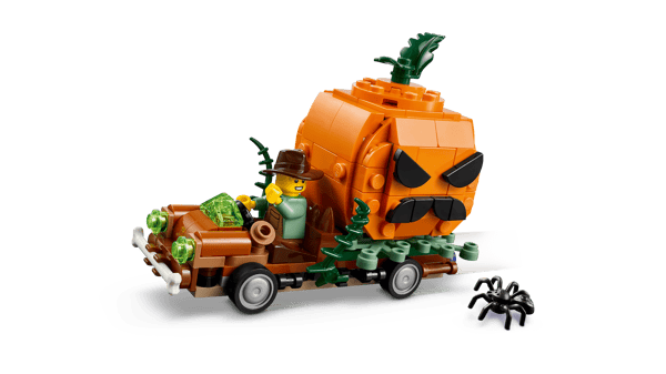 Jack-o'-Lantern Pickup Truck — 3