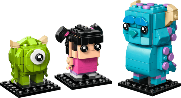 Sulley, Mike and Boo Figures — 2