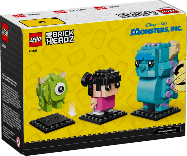 Sulley, Mike and Boo Figures — 10