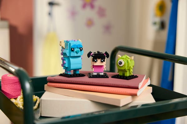 Sulley, Mike and Boo Figures — 8